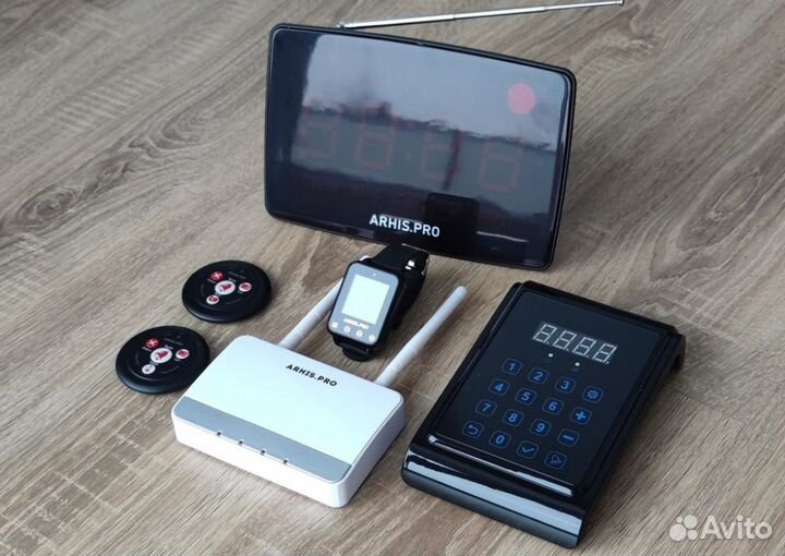 Пейджер вызова секретаря, кнопка вызова персонала