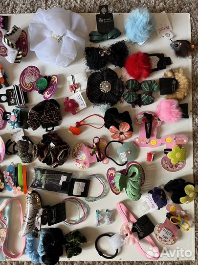 Новые резинки для волос. Заколки для волос