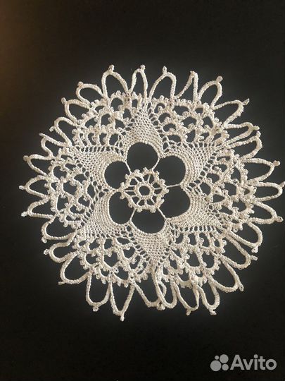 Салфетки вязаные крючком