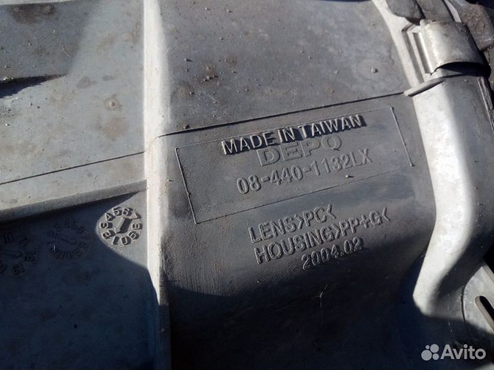 Фара mercedes w210 мерседес