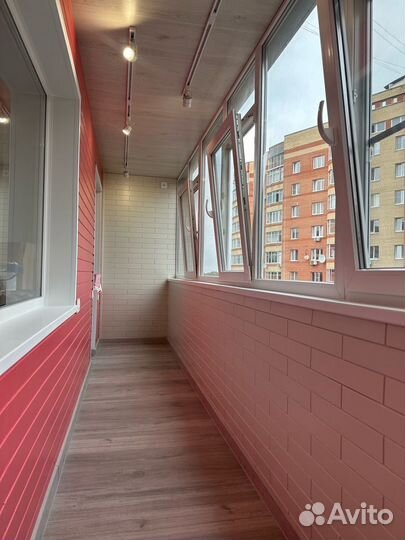 Отделка балконов и лоджий под ключ, остекление