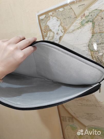 Чехол-папка-футляр-конверт на молнии для ноутбука