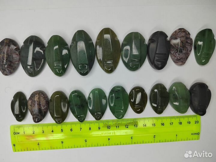 Сувенир из нефрита/чароита/гагата Онгон