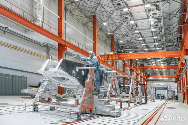 Завод металлоконструкций, плазменная резка