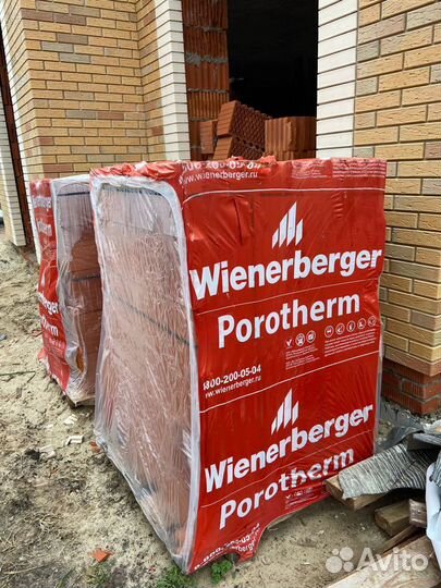 Керамический блок porotherm