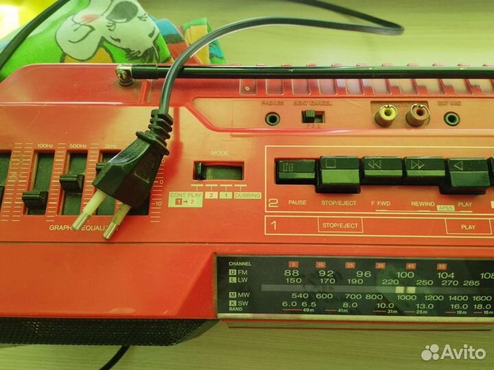 Японский кассетный магнитофон sharp WQ-T282H(R)