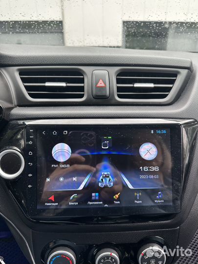 Головная магнитола Киа Рио 3,2011-2016