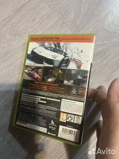 Need for speed the run xbox 360 уц