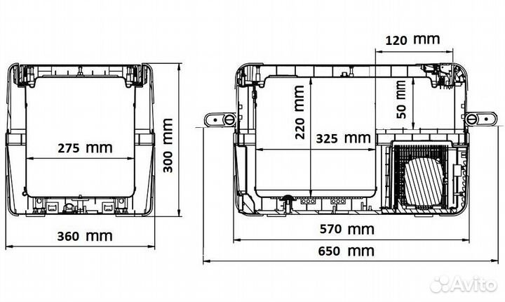 Автохолодильник Alpicool C25