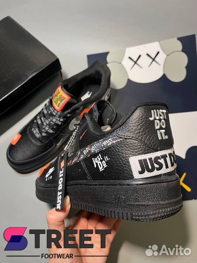 Nike Air Force 1 Low Just Do IT Black