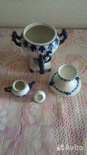 Фарфоровая посуда гжель