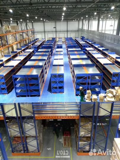 Монтаж, демонтаж стеллажей