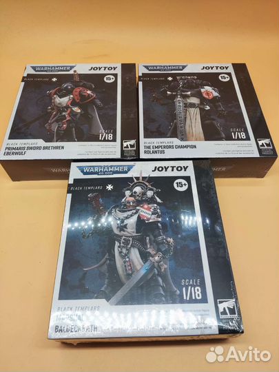 Warhammer 40k Black Tamplars trio Joytoy