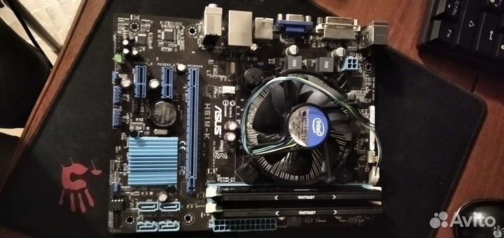 Материнская плата с процессором pentium g640