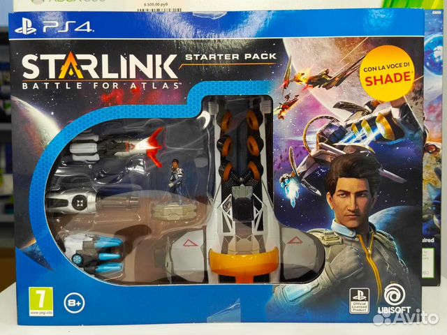 Jeu Starlink Battle For Atlas PS4 - Pack Starter Avec 5 Figurines + Poster, Neuf Scellé