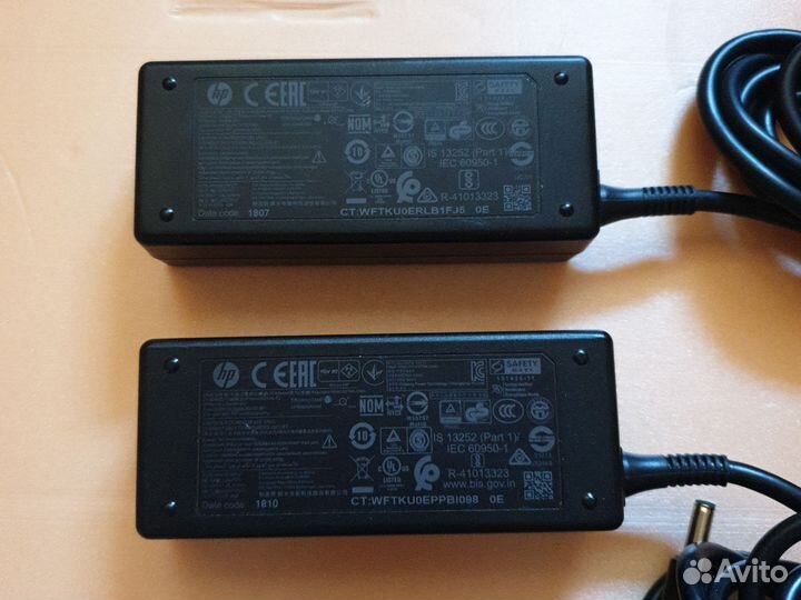 Блок питания для ноутбука hp 19.5v 2.31a 45w