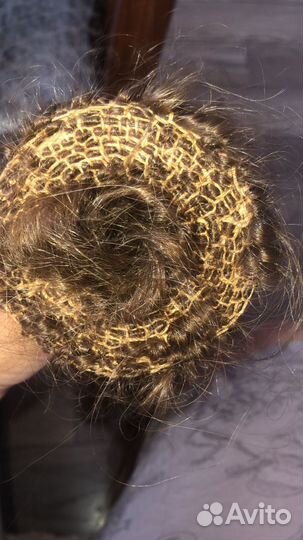 Шиньон натуральный