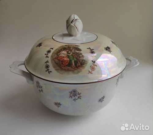 Супница Мадонна. Фарфор. гдр