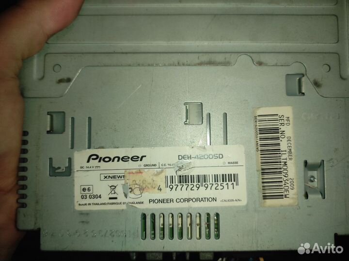 Магнитола Pioneer DEH-4200SD