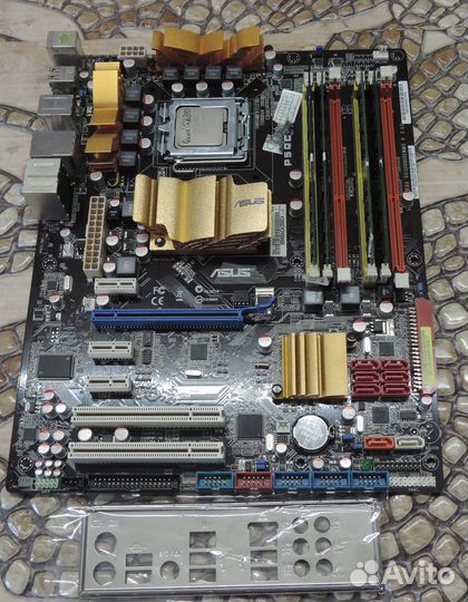Мат. платы Intel в сборе CPU+озу