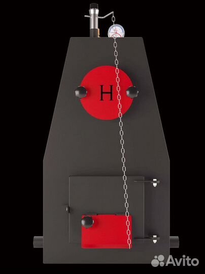 Твердотопливный котёл 50 квт