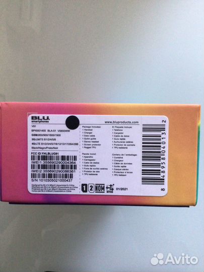Смартфон BLU V91