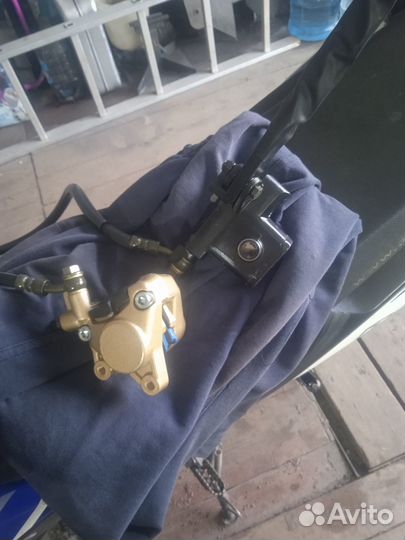 Передние и задние тормоза для мото