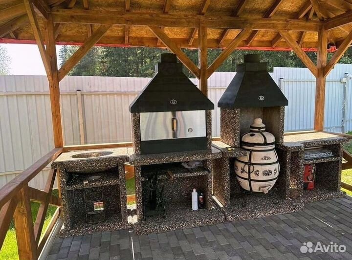 Печь барбекю