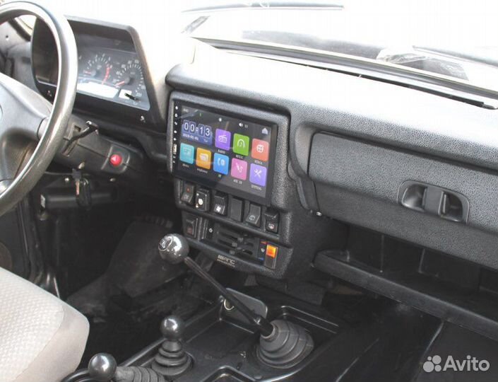 Консоль панели приборов niva 4x4 под планшет 9