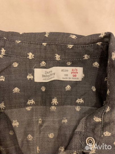 Рубашка Zara для мальчика