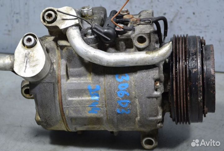 Компрессор кондиционера BMW X3 E83 LCI 306D3 M57