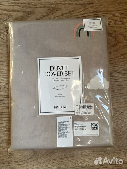 Hm home постельное белье единорог