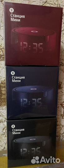 Яндекс станция мини с часами