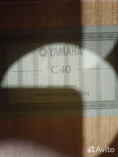 Гитара классическая Yamaha C40