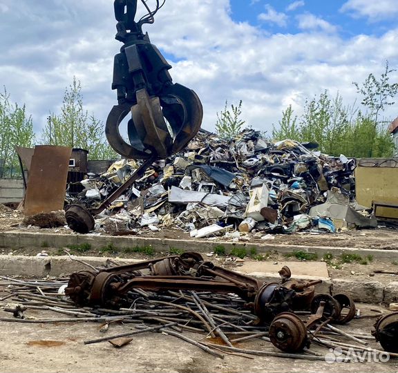 Прием металлолома. Сдать металл. Вывоз от 3х тонн