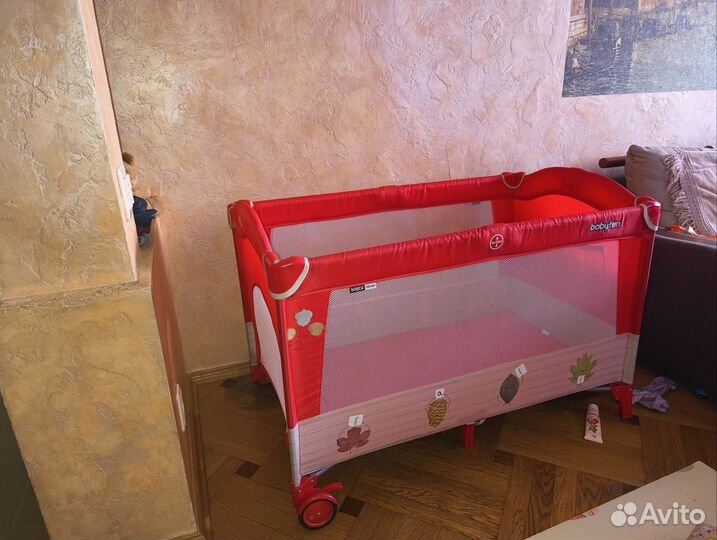 Детская кровать манеж