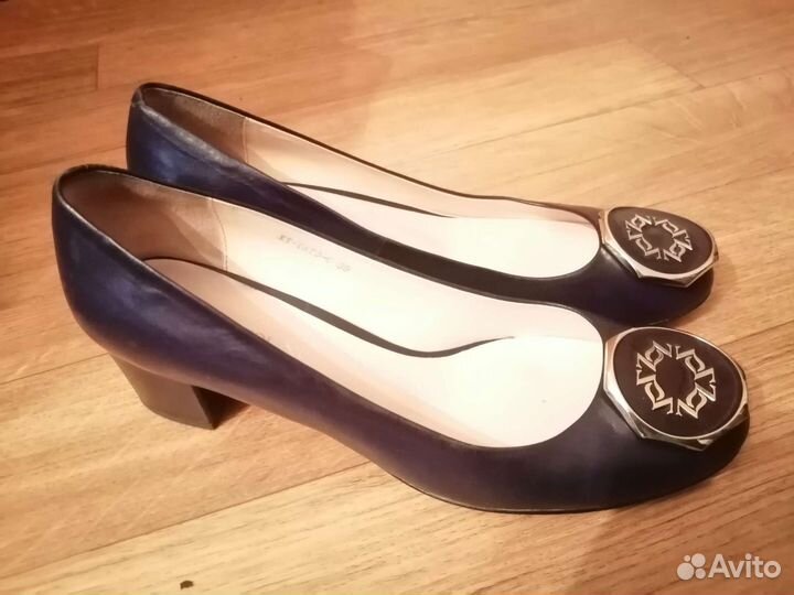 Туфли женские кожа. 39 размер