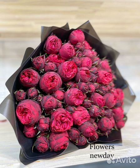 101 роза 51 роза Пионовидные розы Доставка