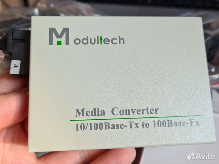 Комплект Медиаконвертеров modultech 100Мбит