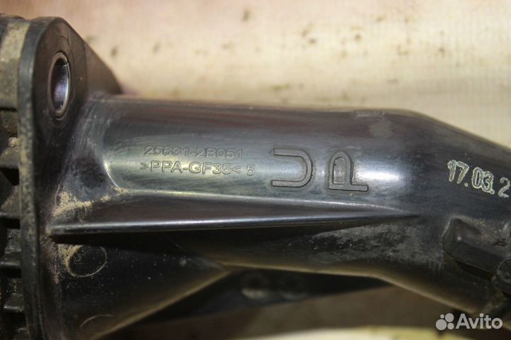 Крышка термостата kia rio 4