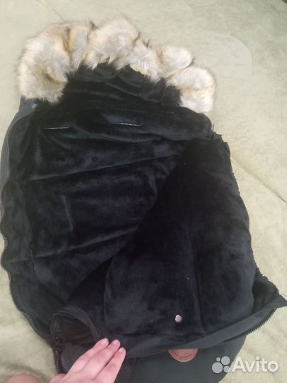 Зимний конверт в коляску