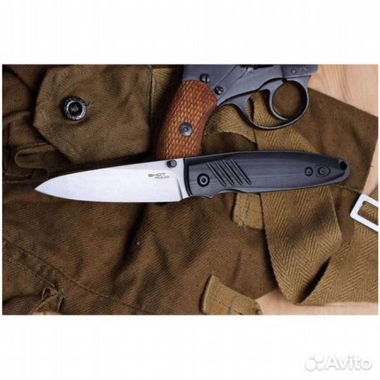 Нож складной Mr.Blade Shot Stonewash MB045, 96 мм