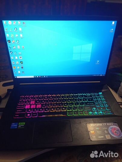 Msi katana 17 b12vfk-463xru