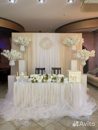 Оформление президиума молодых