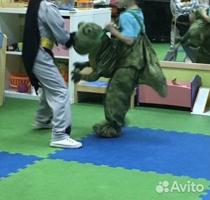 Новогодний костюм динозавра на ребёнка 4 года