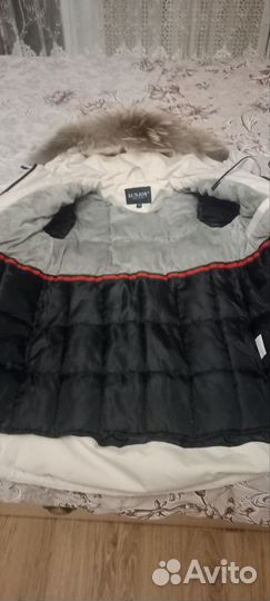 Куртка зимняя парка для девочки рост 128
