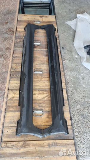 Накладки на пороги kia sportage 3