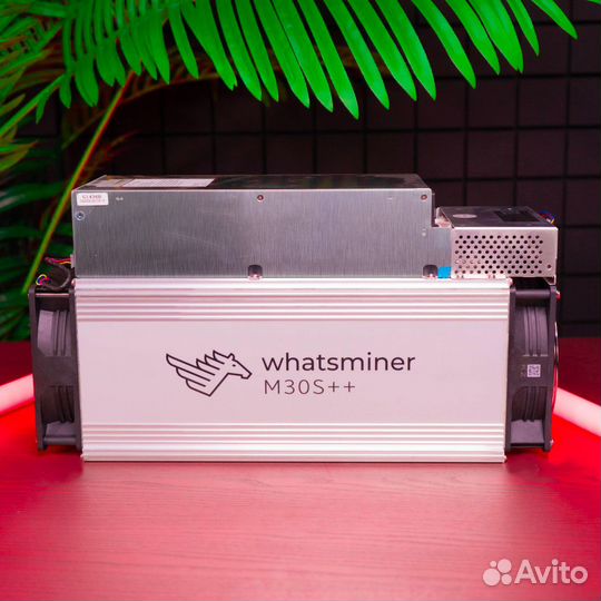 Асик Whatsminer m30s++ 100 th