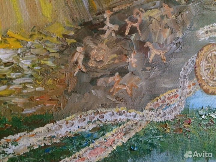 Картина в этническом стиле 