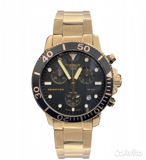 Часы Tissot Seastar 1000 Chronograph 46mm Rose